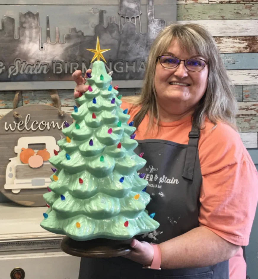 12/12/25 (Fri@6pm) PRIVATE EVENT WE3 Group - Wooden Sleds & Holiday Ceramics