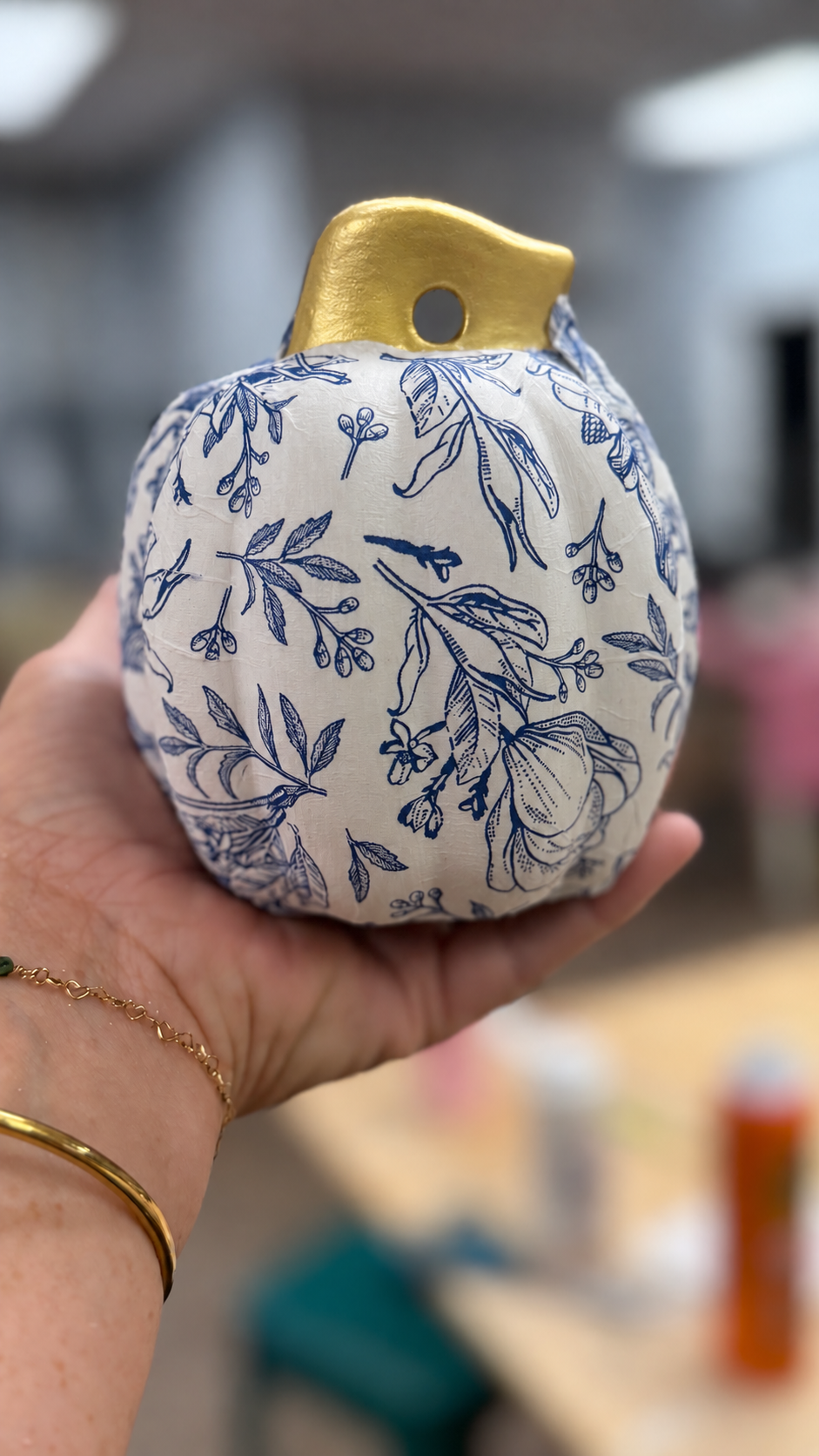 Decoupage Pumpkins