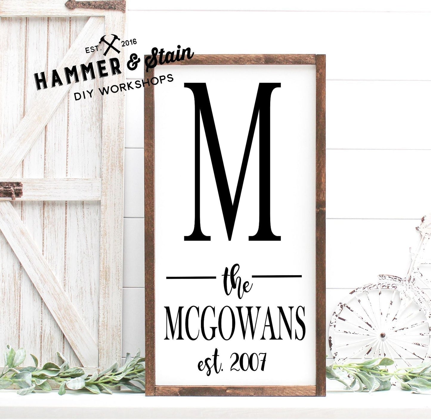 Framed Sign Workshop