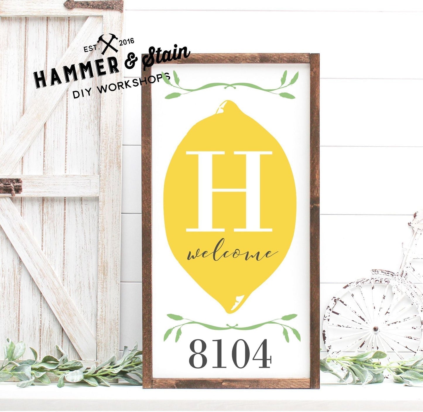 (05/15/25 Thurs@1:30pm Framed Sign Workshop