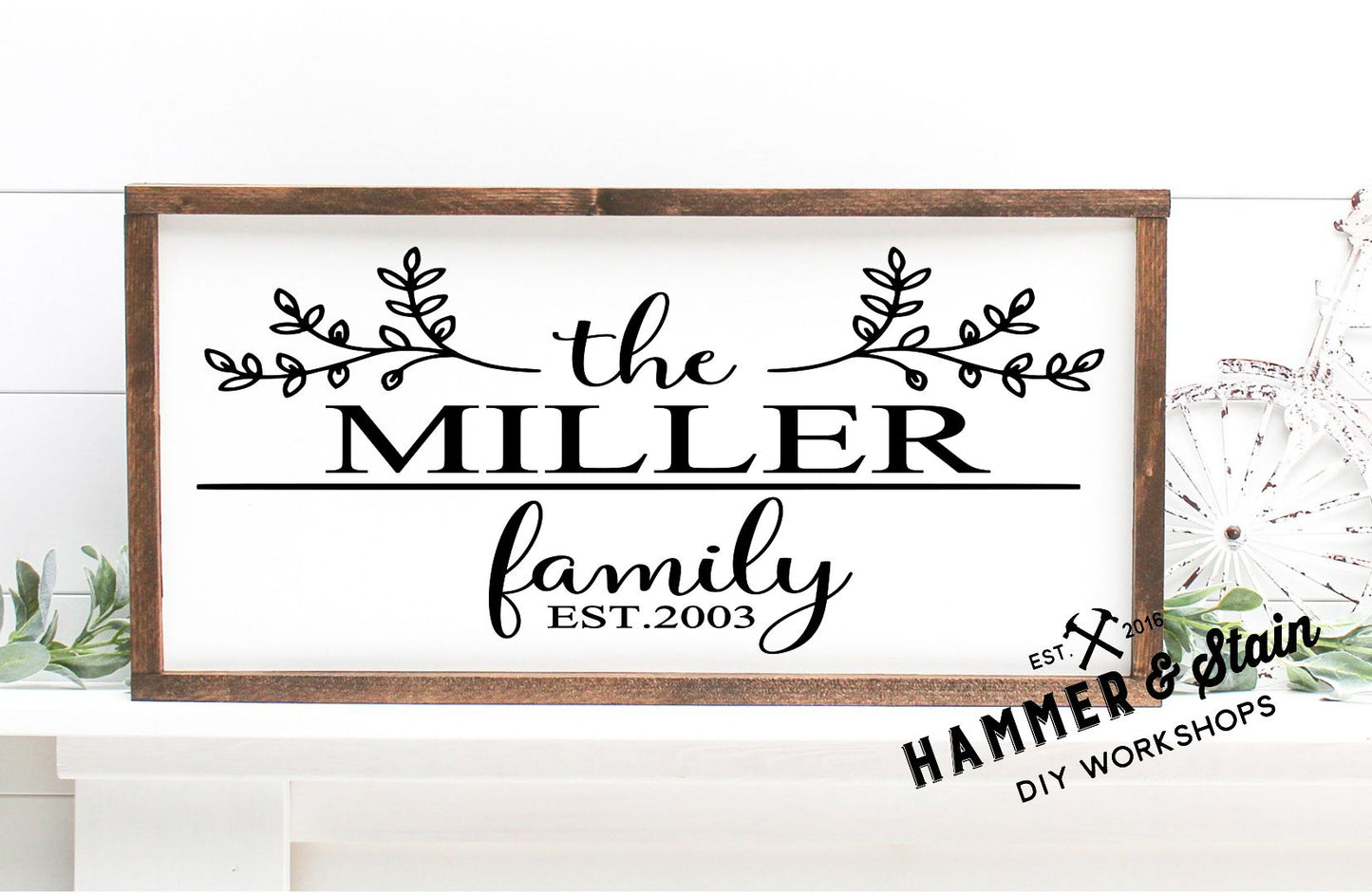 (05/15/25 Thurs@1:30pm Framed Sign Workshop