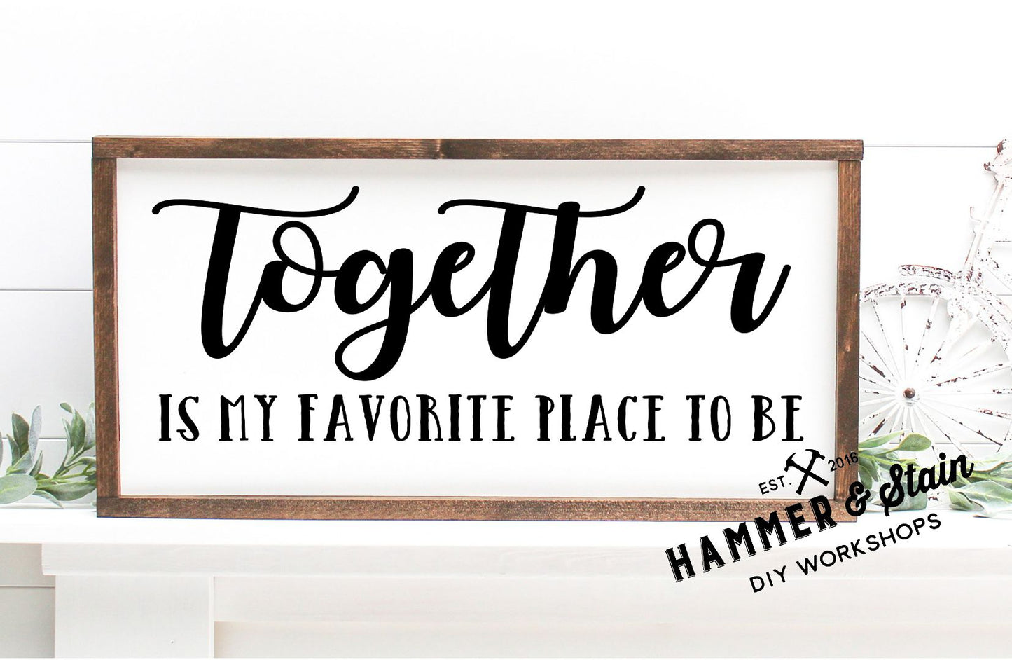 (05/15/25 Thurs@1:30pm Framed Sign Workshop