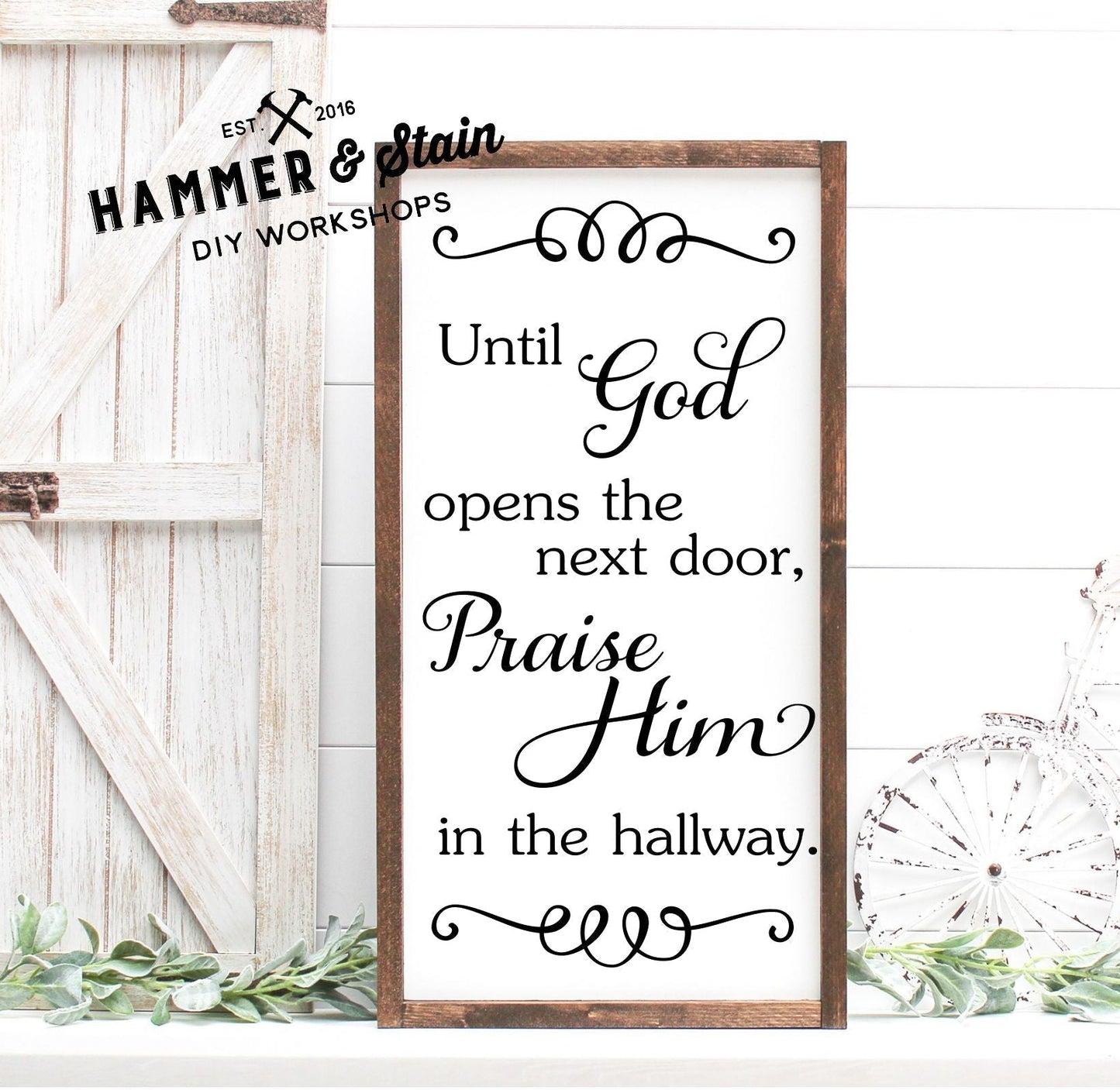 (05/15/25 Thurs@1:30pm Framed Sign Workshop