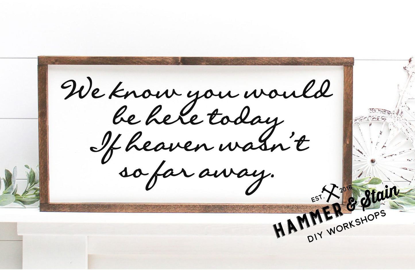 (05/15/25 Thurs@1:30pm Framed Sign Workshop