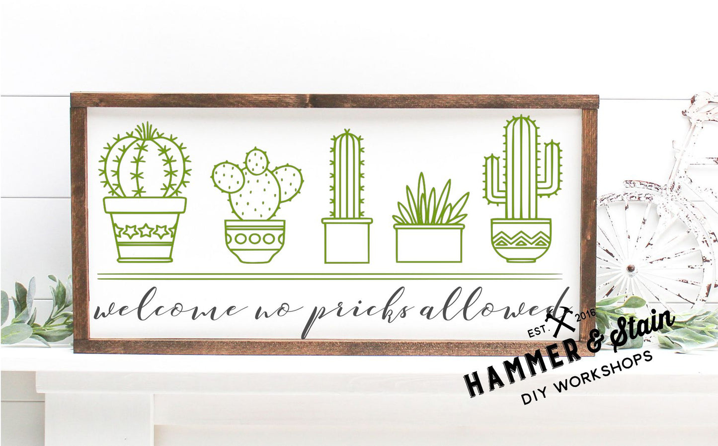 (05/15/25 Thurs@1:30pm Framed Sign Workshop