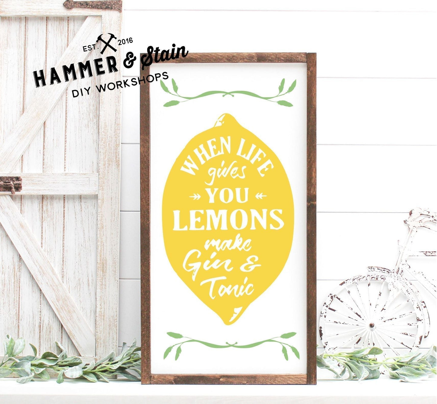(05/15/25 Thurs@1:30pm Framed Sign Workshop