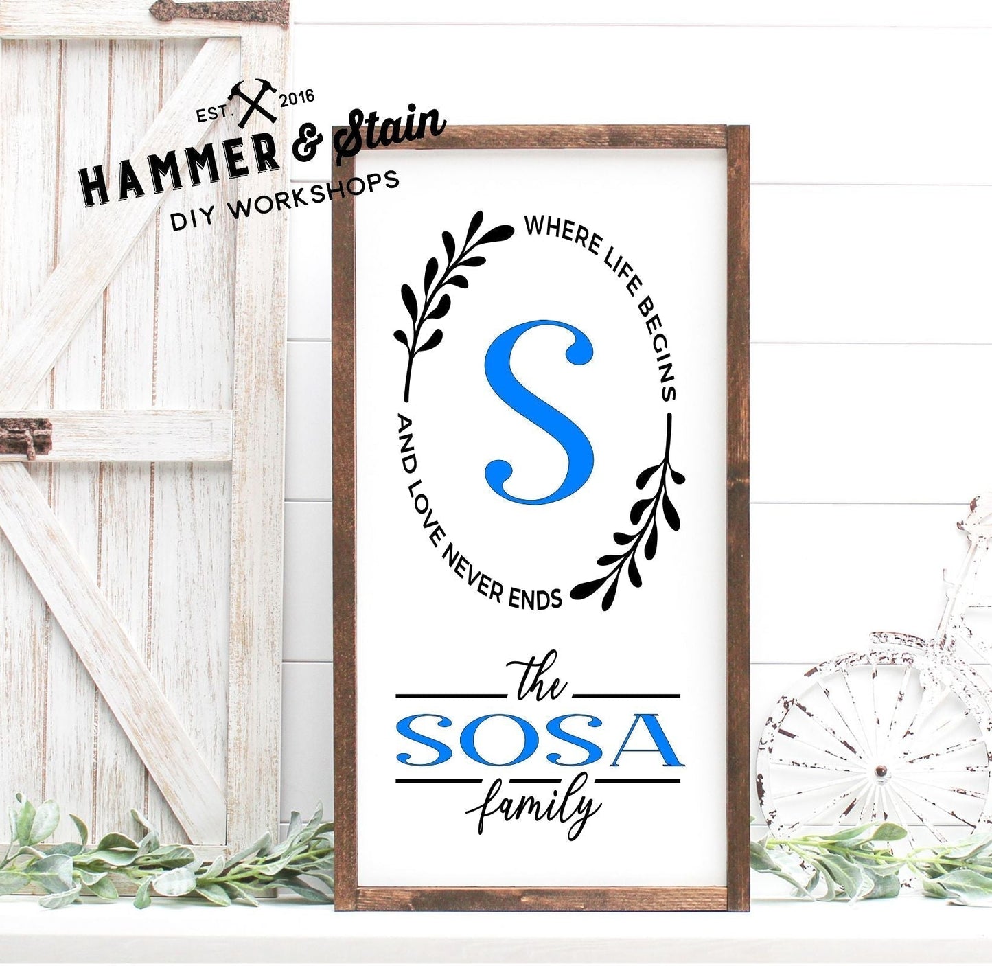 (05/15/25 Thurs@1:30pm Framed Sign Workshop