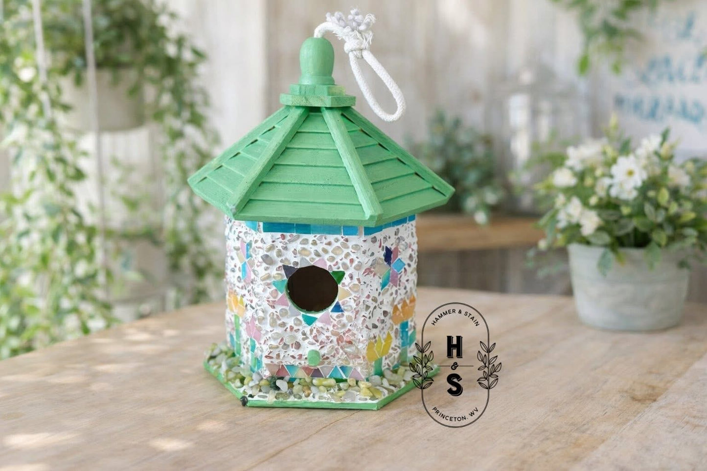 06/06/26 (SAT@10AM) PUBLIC WORKSHOP - Mosaic Birdhouses
