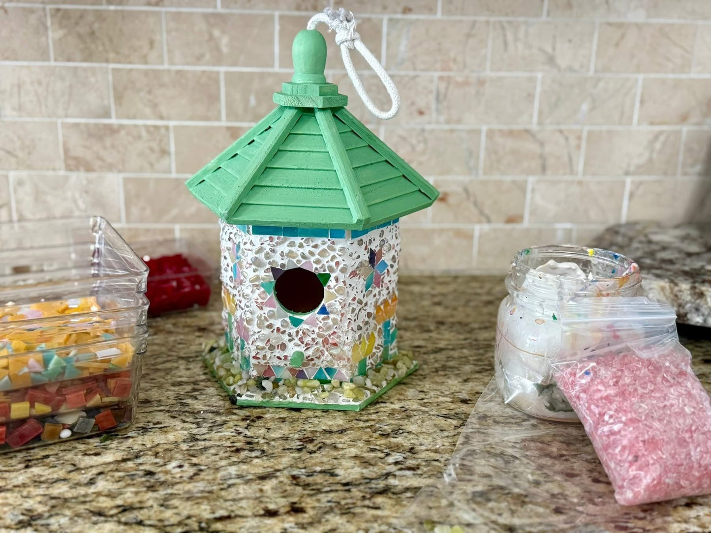 06/06/26 (SAT@10AM) PUBLIC WORKSHOP - Mosaic Birdhouses