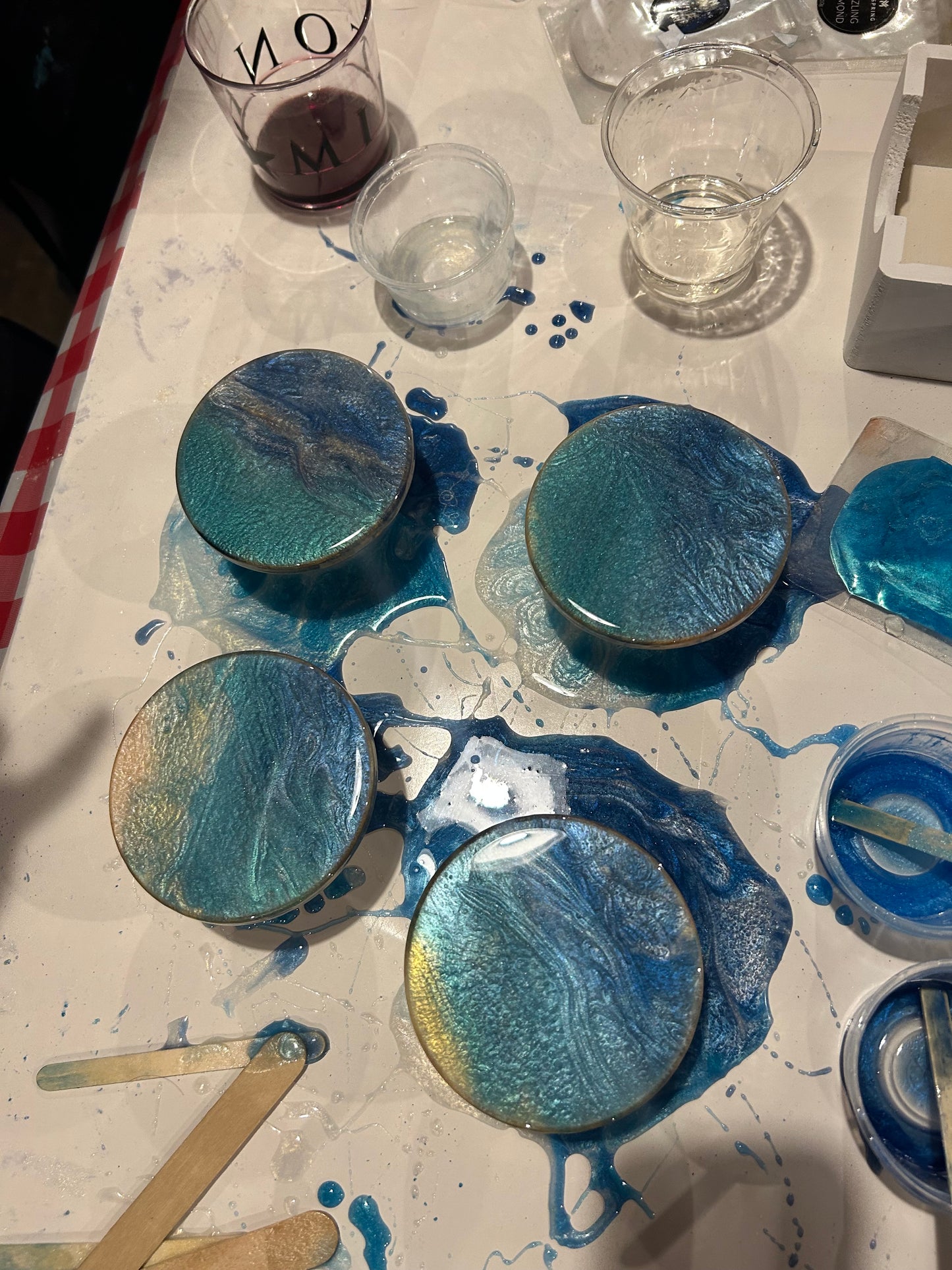 02/27/25 (Thurs@6pm) DIY Resin Coasters ($38)