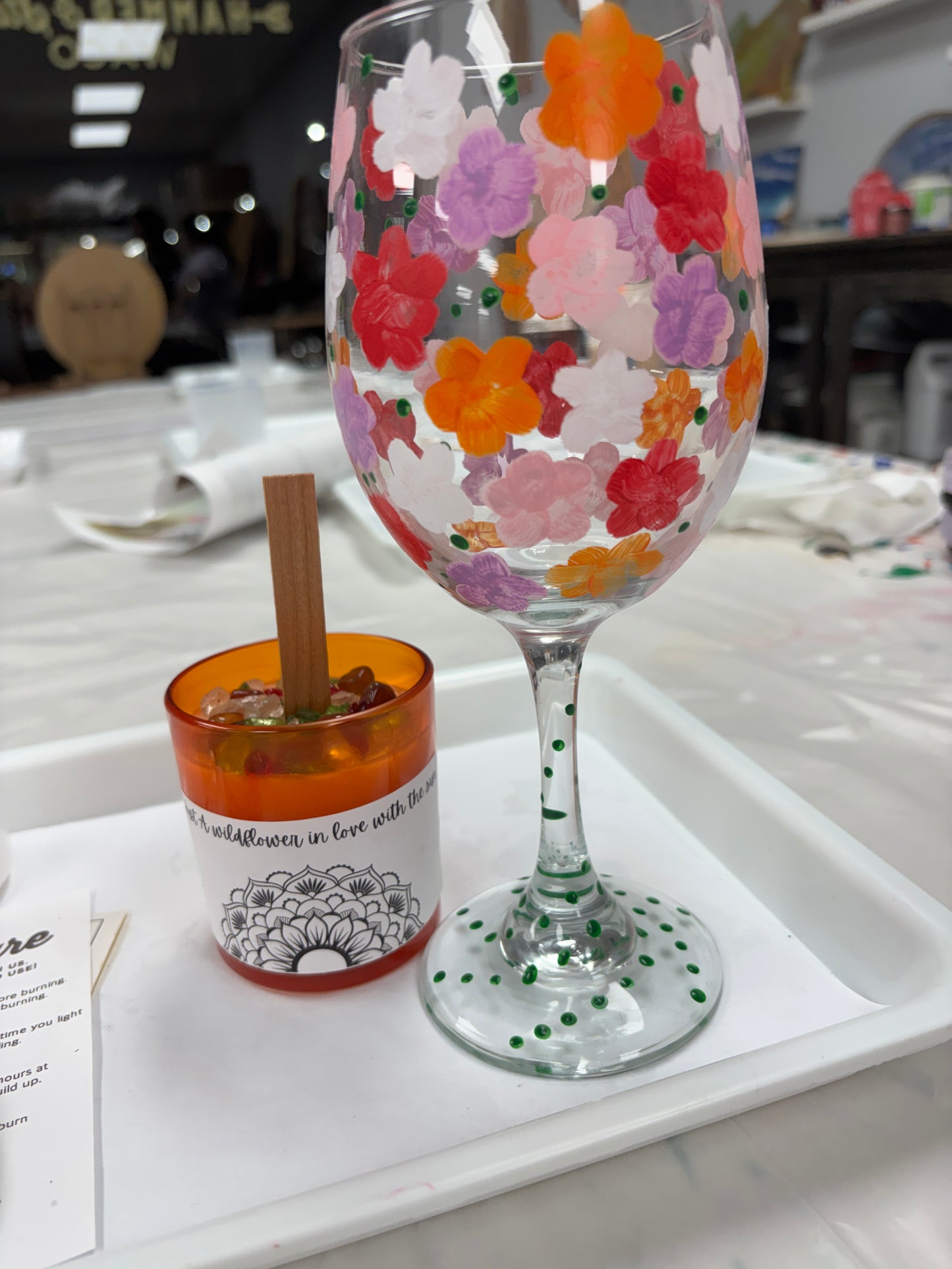 06/08/26 (Mon@6pm) PUBLIC WORKSHOP - Wine & Wood Wicks $40
