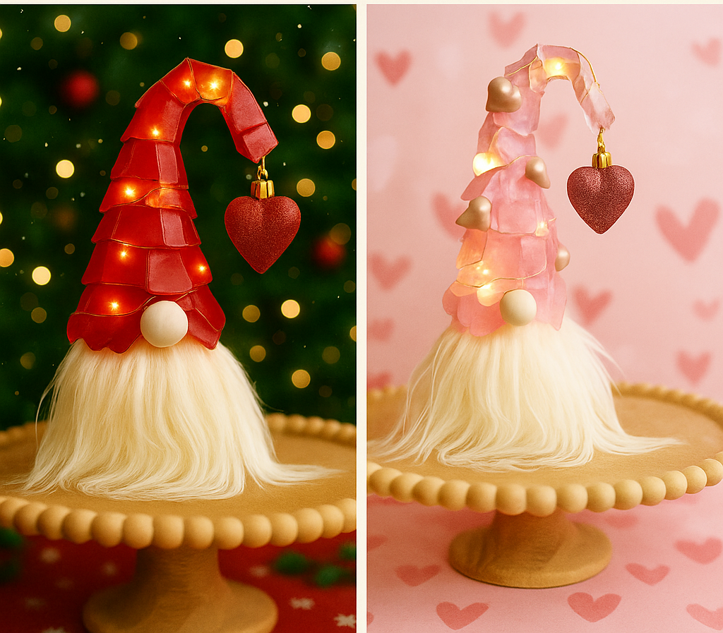 01/30/26 (FRI@6pm) PUBLIC WORKSHOP SeaGlass Gnomes & Sweetheart Trees