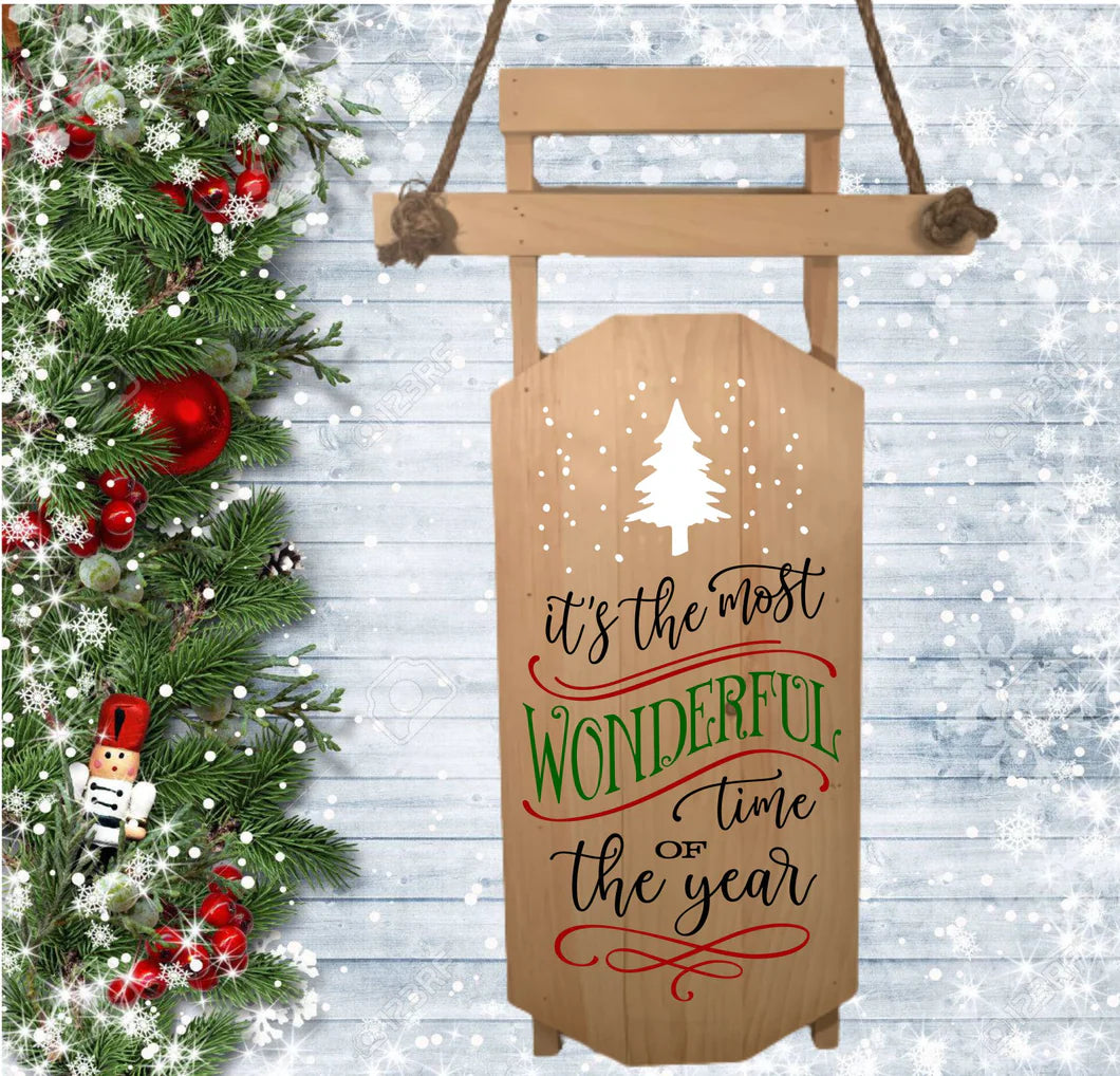 12/15/25 (2 PM) PRIVATE PARTY- Emily R. - Wooden Sleds or SNOWMAN Workshop