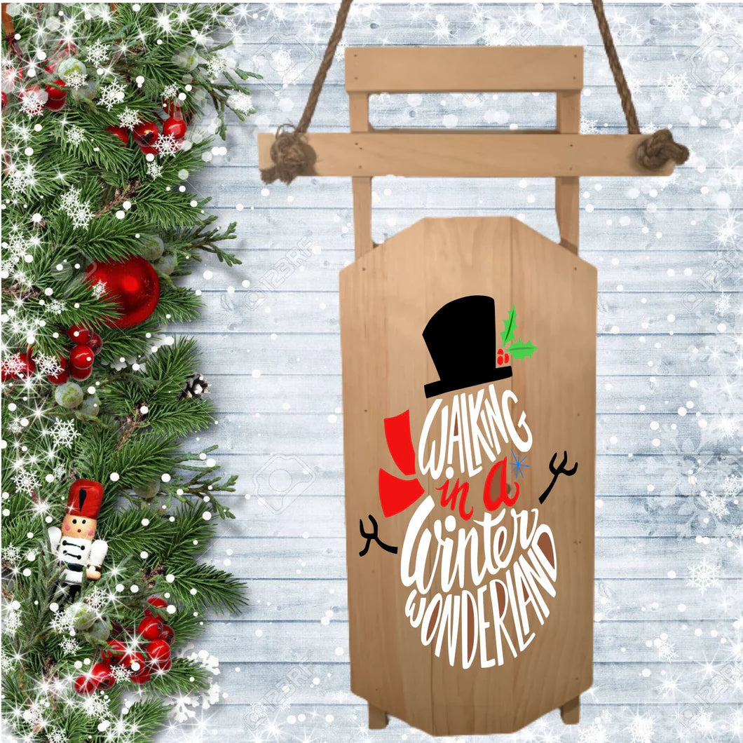 12/15/25 (2 PM) PRIVATE PARTY- Emily R. - Wooden Sleds or SNOWMAN Workshop