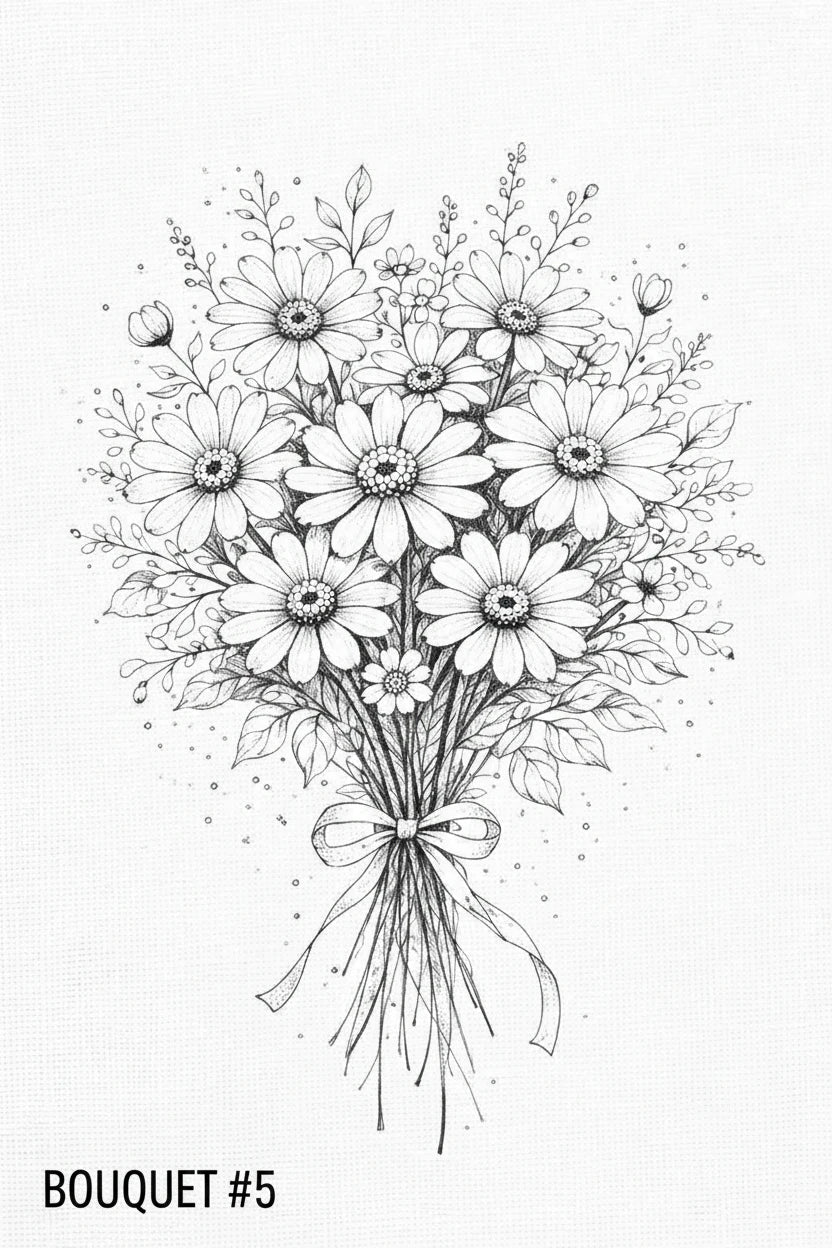 08/28/26 (FRI@10am) PUBLIC WORKSHOP - Watercolor Floral Bouquet Experience