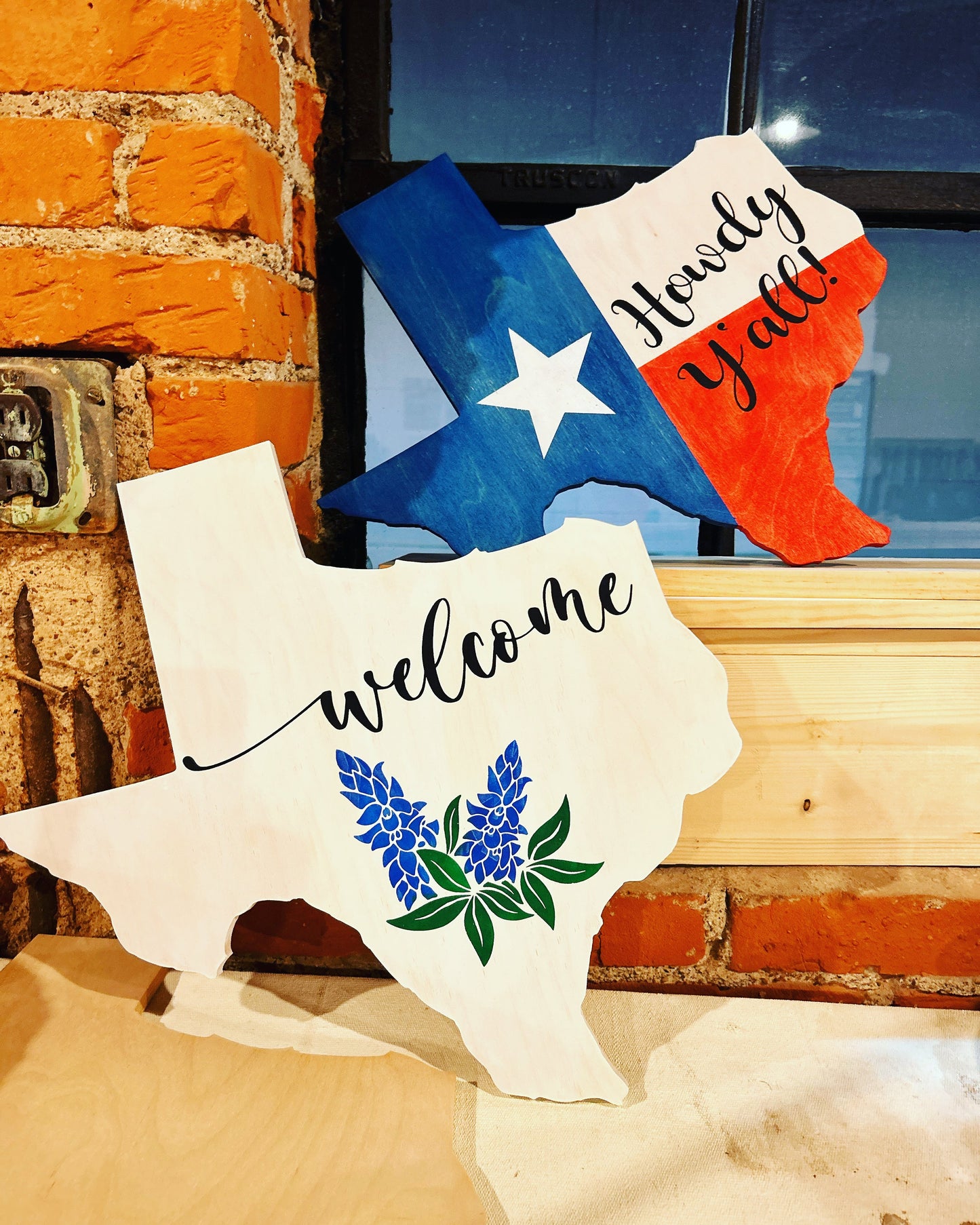 Party Option # 1 -Round Signs & Texas