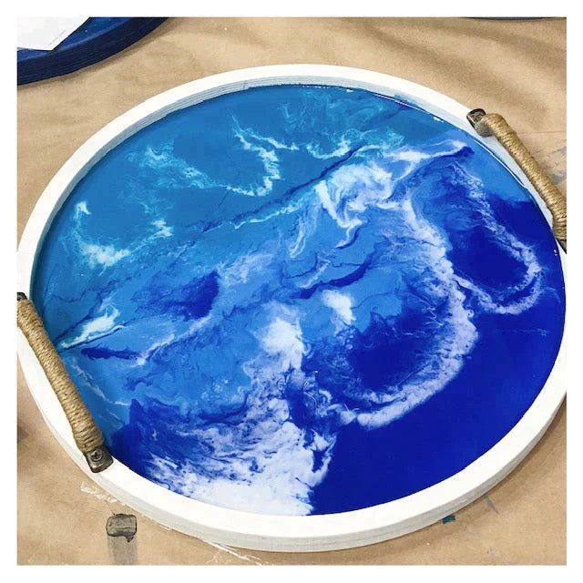 Tuesday 7/1/25 (@6:00p) DIY Resin Art Trays & Projects Open Pour Reservation