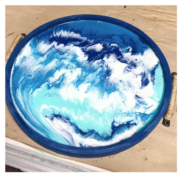 08/21/2026 Friday (2:30pm-4:30pm) DIY Resin Art Trays & Projects ($38-$85)