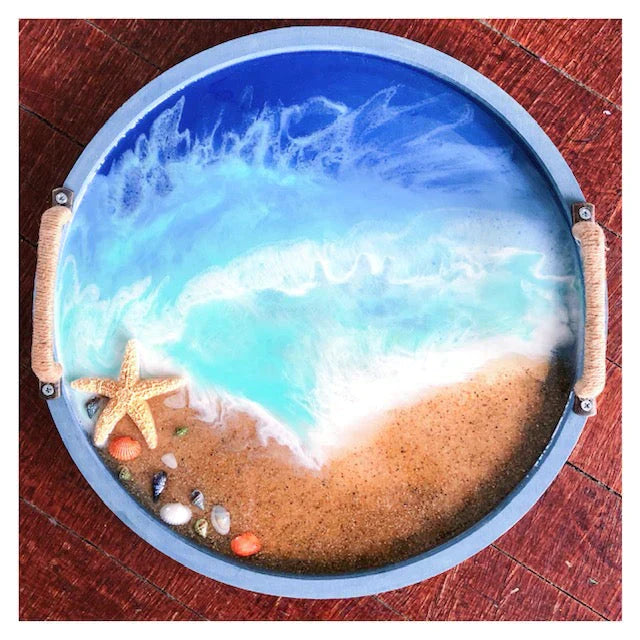08/21/2026 Friday (2:30pm-4:30pm) DIY Resin Art Trays & Projects ($38-$85)