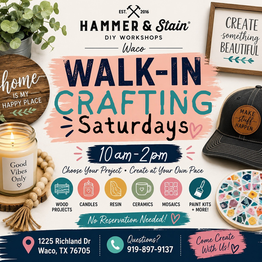 * Every Saturday in June - Walk-in Crafting 10am-2pm