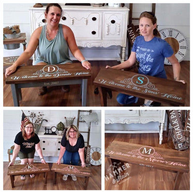 09/09/23 @1pm PUBLIC WORKSHOP Rustic Bench