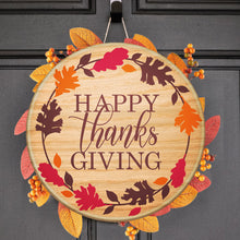10/20 (Fri @6pm) PUBLIC WORKSHOP Gobble Till You Wobble Fall Round Decor 18" Rounds