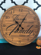 09/17/23 (3pm) Custom 24" Clock Round or Square