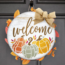 10/20 (Fri @6pm) PUBLIC WORKSHOP Gobble Till You Wobble Fall Round Decor 18" Rounds